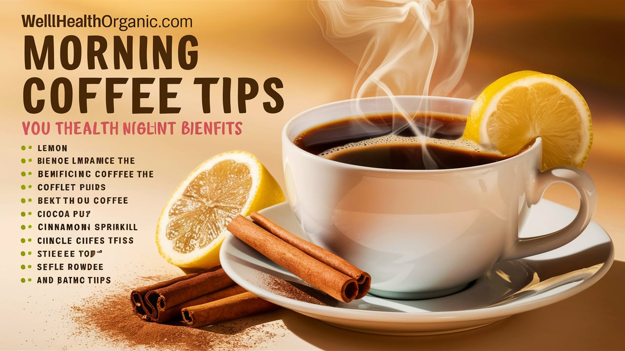 wellhealthorganic.com : morning coffee tips with no side effect