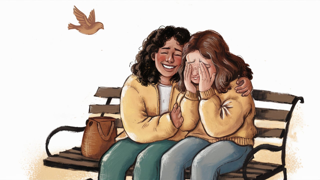 shared joy is a double joy; shared sorrow is tymoff