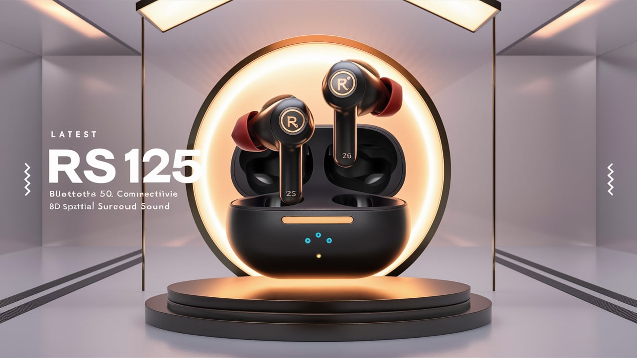 rs 125 only wireless earbuds, bluetooth 5.0 8d stereo sound hi-fi thesparkshop.in