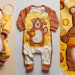 rs 149 bear design long-sleeve baby jumpsuit thespark shop