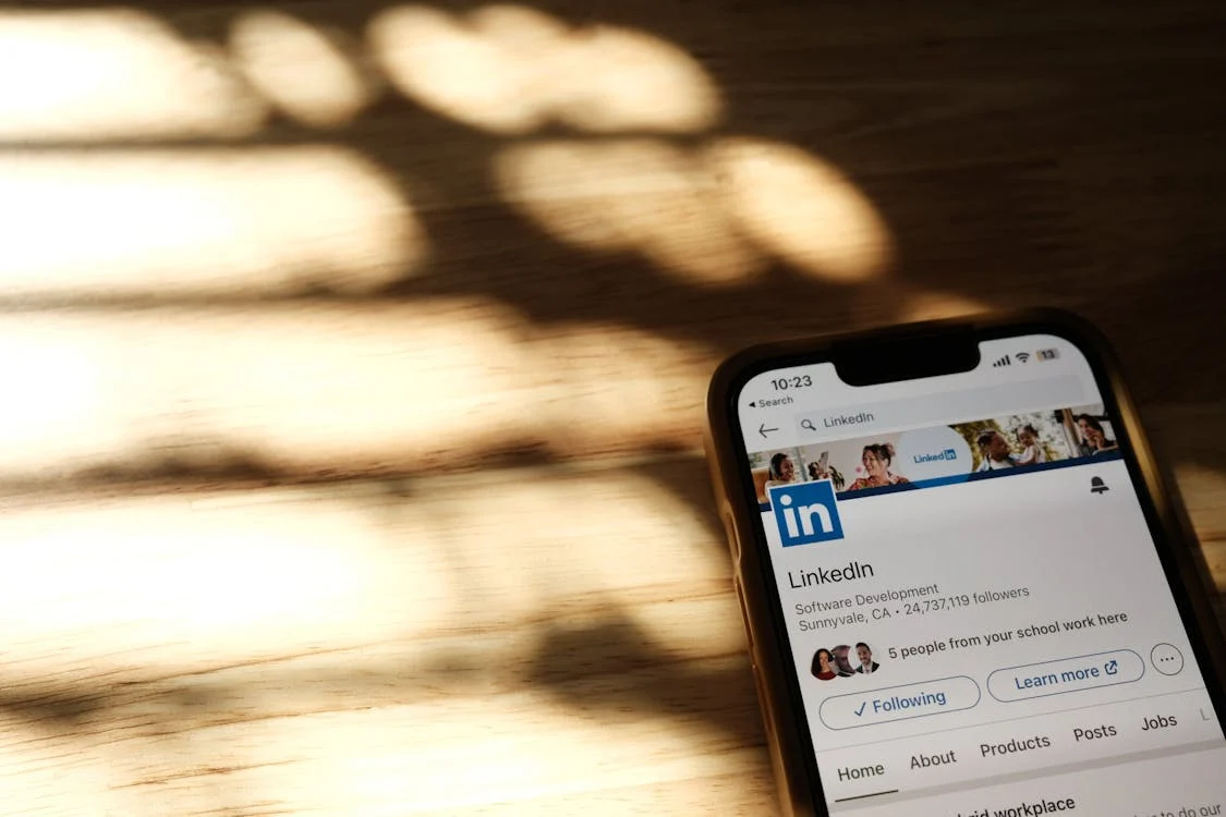 linkedin login