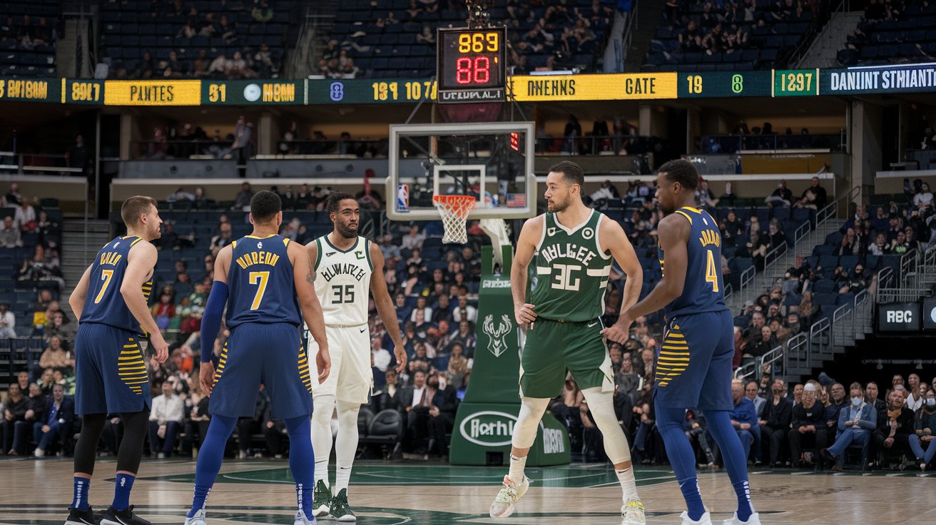 milwaukee bucks vs pacers match player stats