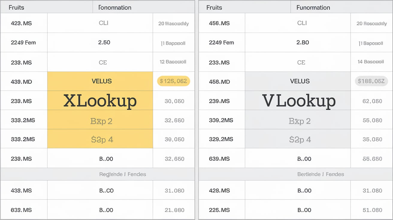 xlookup vs vlookup